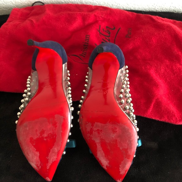 Christian louboutin. Size 37 worn once - Picture 6 of 9